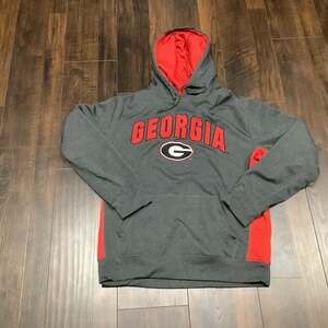 Colosseum Athletics Men’s Large Georgia Bulldogs NCAA Pullover Hoodie